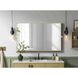 Amoura 48 X 30 inch Brass Mirror