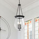 Boliver 3 Light 14.13 inch Matte Black Pendant Ceiling Light