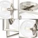 Atwell 1 Light 10 inch Brushed Nickel Semi-Flush Mount Ceiling Light