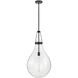 Eloise 1 Light 16 inch Black Pendant Ceiling Light