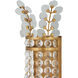 Bradshaw 2 Light 8 inch Brass Wall Sconce Wall Light, Bunny Williams Collection