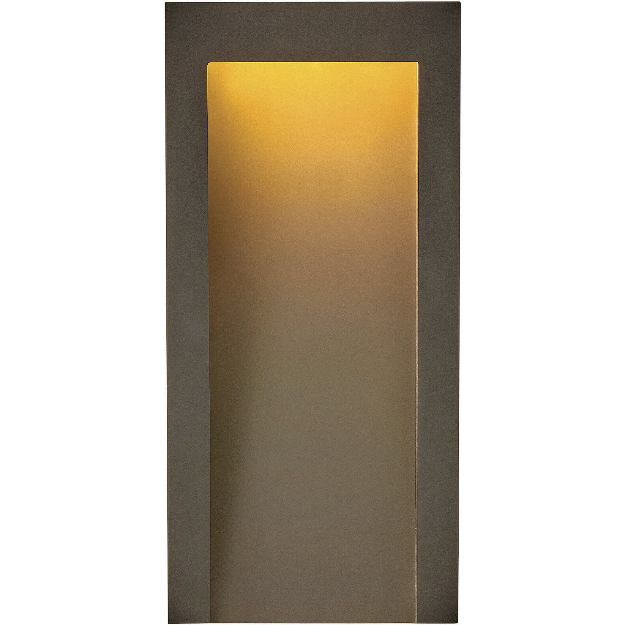 Coastal Elements Taper LED 15 inch Textured Oil Rubbed Bronze Outdoor Wall Mount Lantern