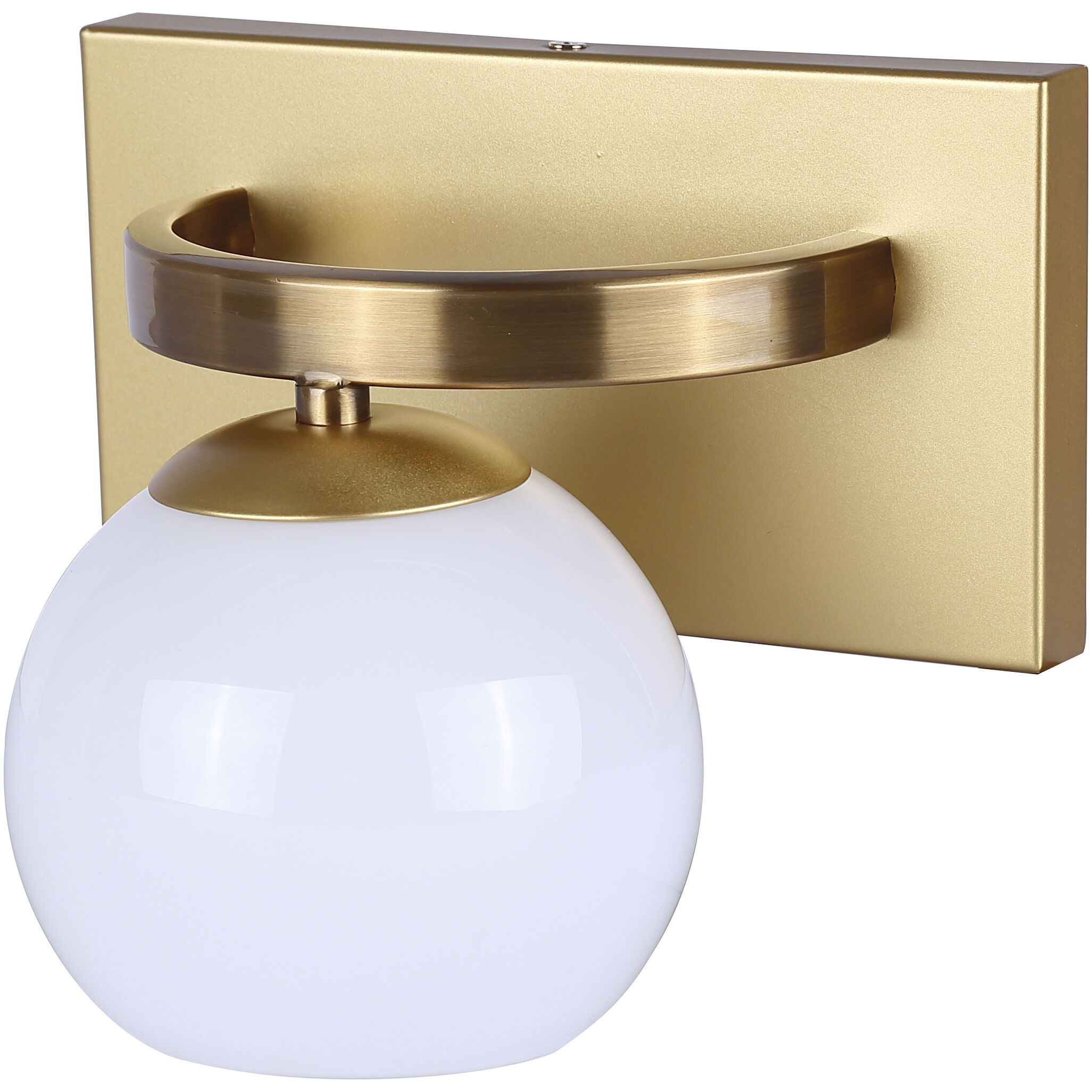 Monroe 1 Light 8.25 inch Gold Vanity Light Wall Light