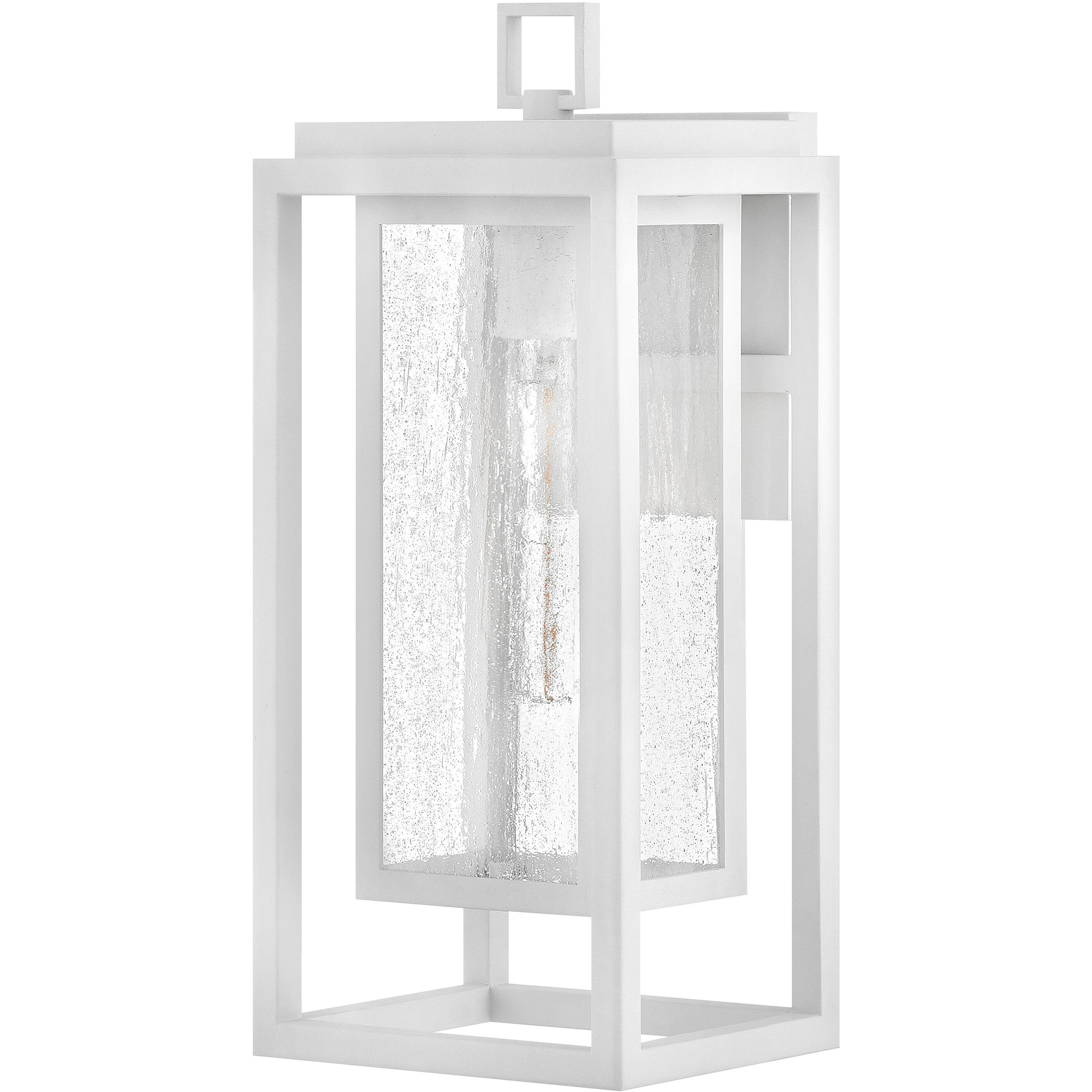Coastal Elements Estate Series Republic 1 Light 16 inch Textured White Outdoor Wall Mount