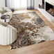 Artema 90 X 63 inch Gold Rug in 5 x 7