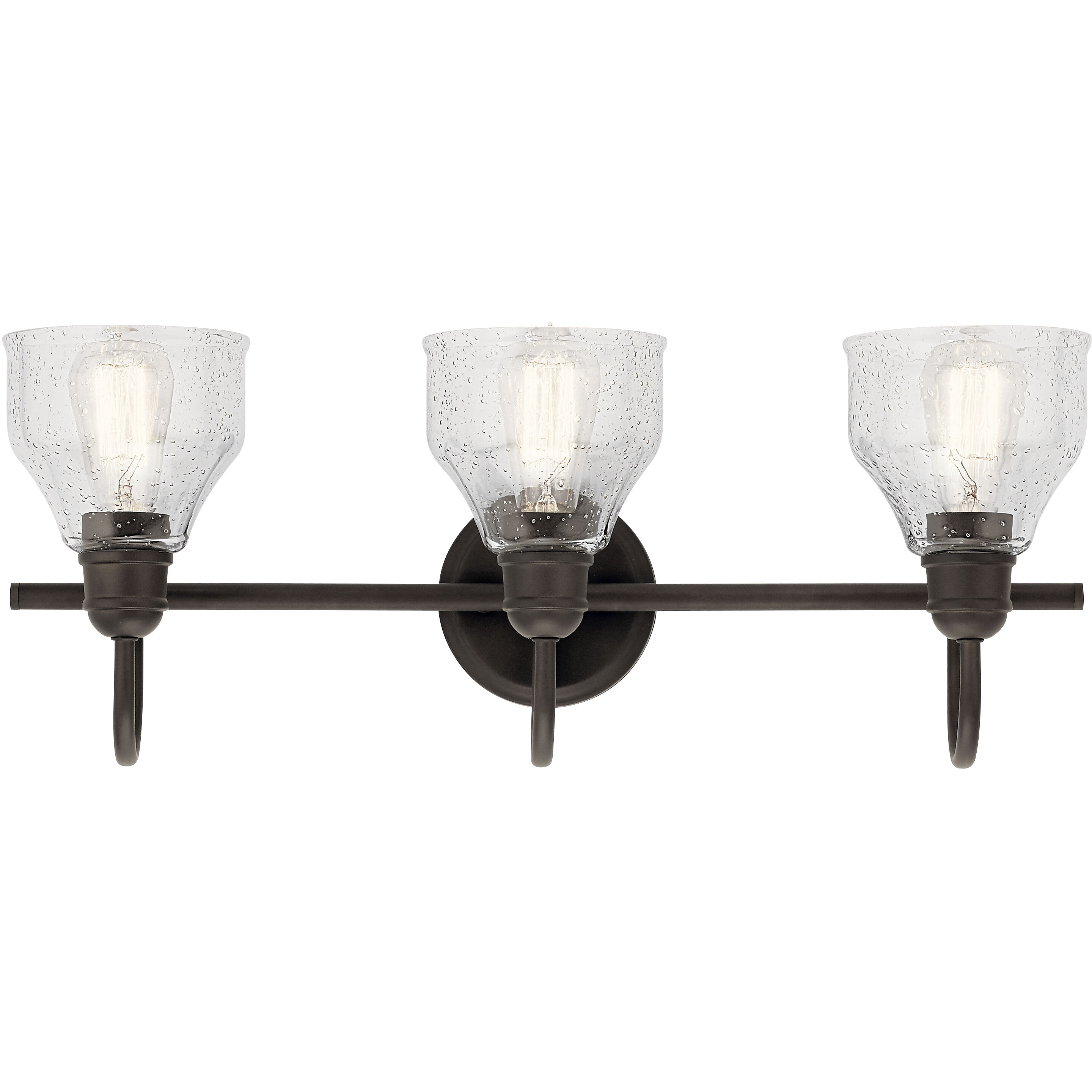 Avery 3 Light 24 inch Olde Bronze Wall Mt Bath 3 Arm Wall Light