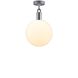 Forked LED 11.42 inch Steel Flush Mount Ceiling Light