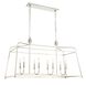 Sylvan 8 Light 42 inch Polished Nickel Chandelier Ceiling Light