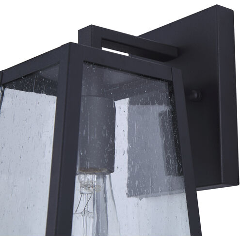 Coralea 1 Light 13 inch Sand Black Outdoor Wall Lantern