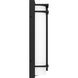 Syndall Outdoor Wall Lantern in Earth Black, Medium