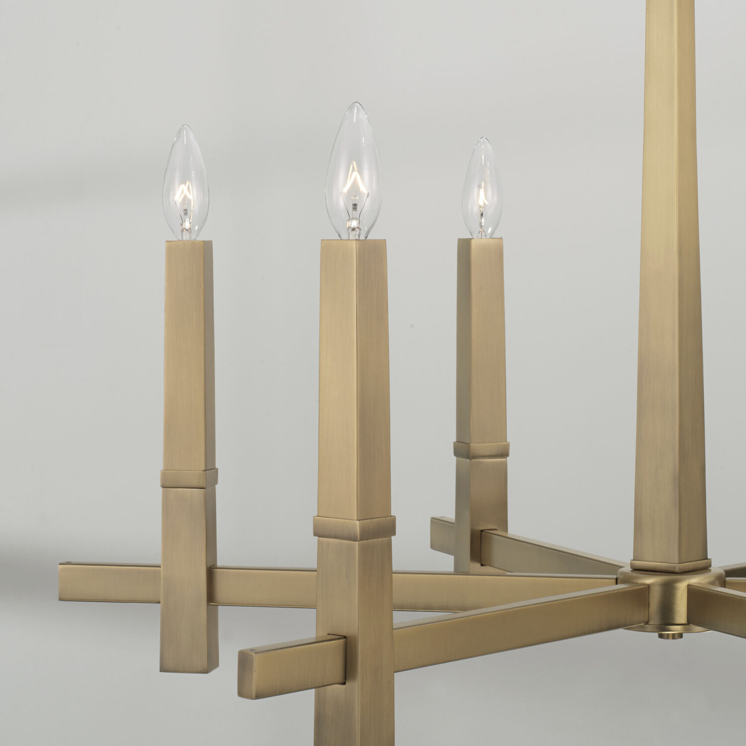 Blake 6 Light 32 inch Aged Brass Chandelier Ceiling Light