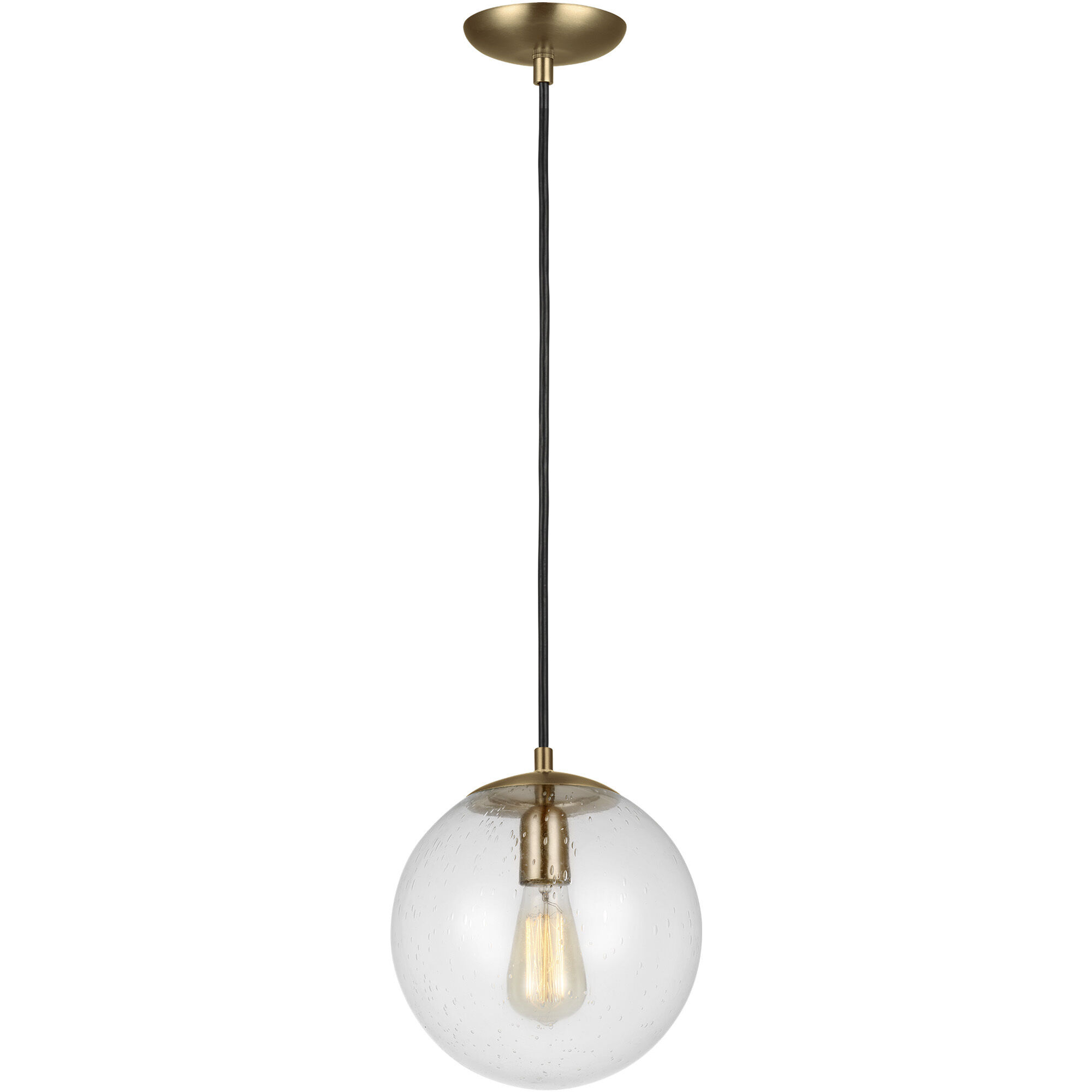Leo - Hanging Globe 1 Light 10.00 inch Pendant