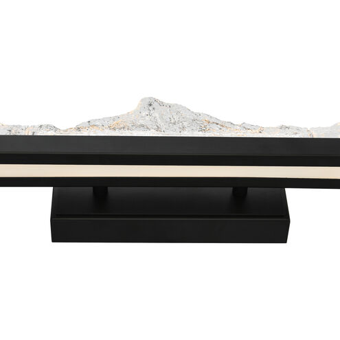Himalayas LED 36 inch Black Vanity Light Wall Light