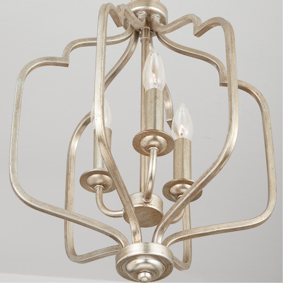 Ophelia 3 Light 14 inch Winter Gold Foyer Ceiling Light