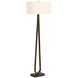 Galloway 64.75 inch 150.00 watt Dark Bronze and Black Marble Floor Lamp Portable Light