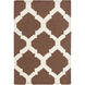 Frontier 36 X 24 inch Dark Brown, Beige Rug