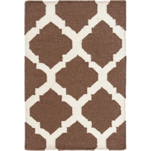 Frontier 36 X 24 inch Dark Brown, Beige Rug