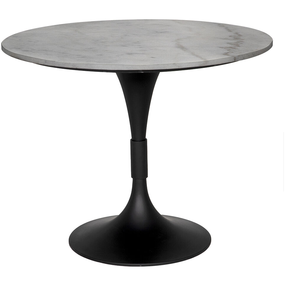 Jamna 36 X 36 inch Matte Black Dining Table