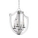 Arietta 4 Light 16.5 inch Polished Nickel Pendant Ceiling Light
