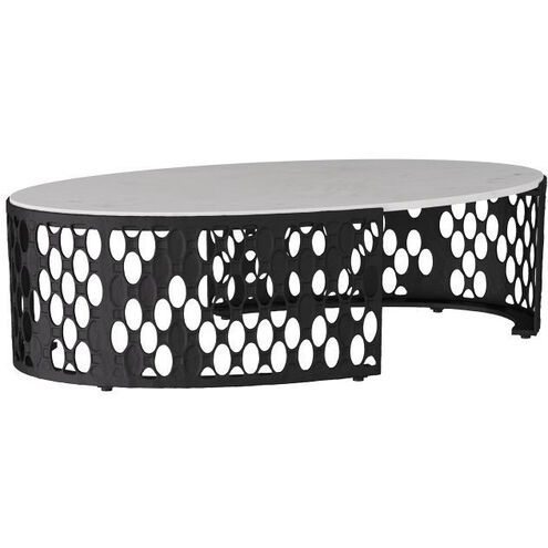 Onze 48 X 16 inch White Coffee Table