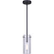 Madison 1 Light 5 inch Black Pendant Ceiling Light