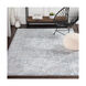 Scota 91 X 31 inch Silver Gray/White/Pale Blue/Medium Gray/Denim Rugs, Runner