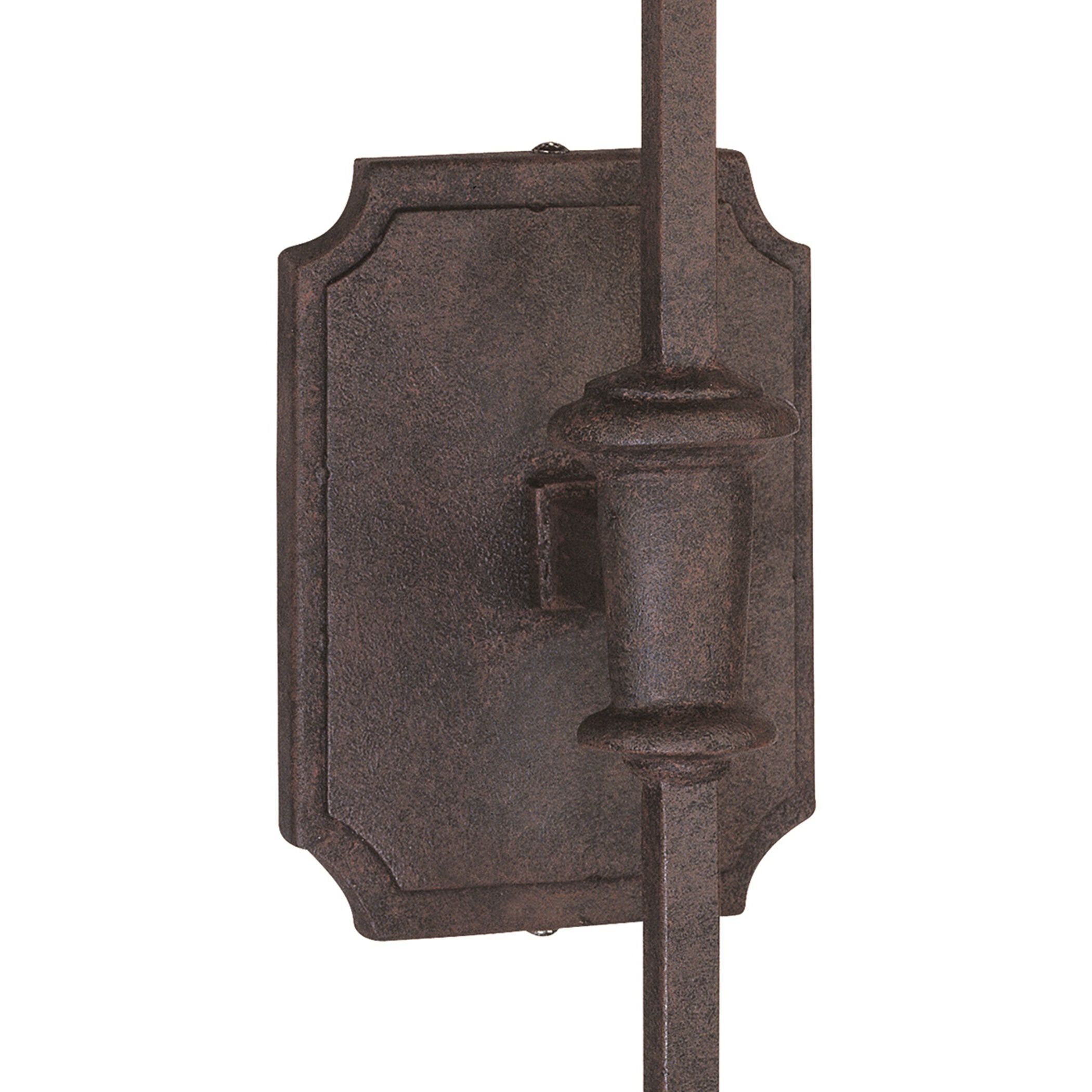 La Brea 1 Light 5 inch Textured Iron Wall Sconce Wall Light