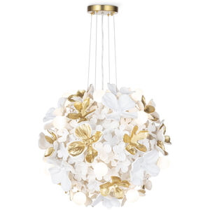 Dogwood LED 24.5 inch White Chandelier Ceiling Light