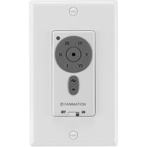 Controls White Fan Wall Control