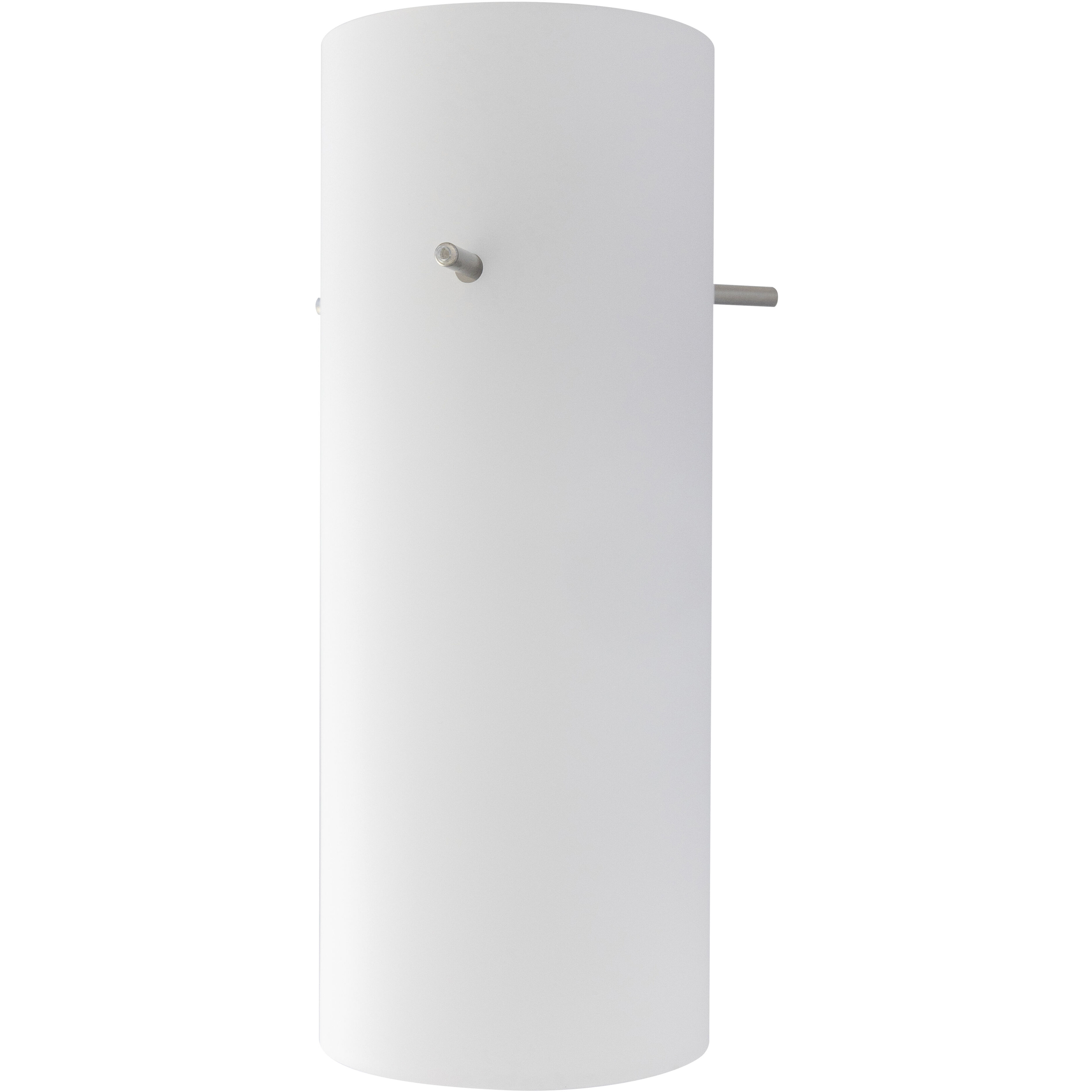 Cylinder 4 inch Pendant Ceiling Light in Opal, Cylinder