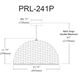Pourel 3 Light 23.75 inch Natural Pendant Ceiling Light