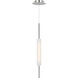 Barbara Barry Windchime LED 2.5 inch Polished Nickel Single Pendant Ceiling Light