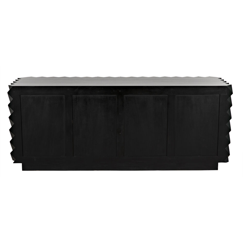 Hikaru Hand Rubbed Black Dresser