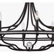 Tuscan 8 Light 32 inch Dark Bronze Chandelier Ceiling Light, Converts to Semi Flush