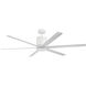 Tate 65 inch White Ceiling Fan