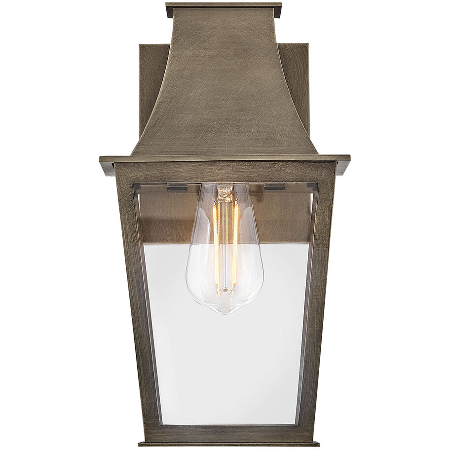 Coastal Elements Georgetown 1 Light 12.5 inch Burnished Bronze Outdoor Wall Mount