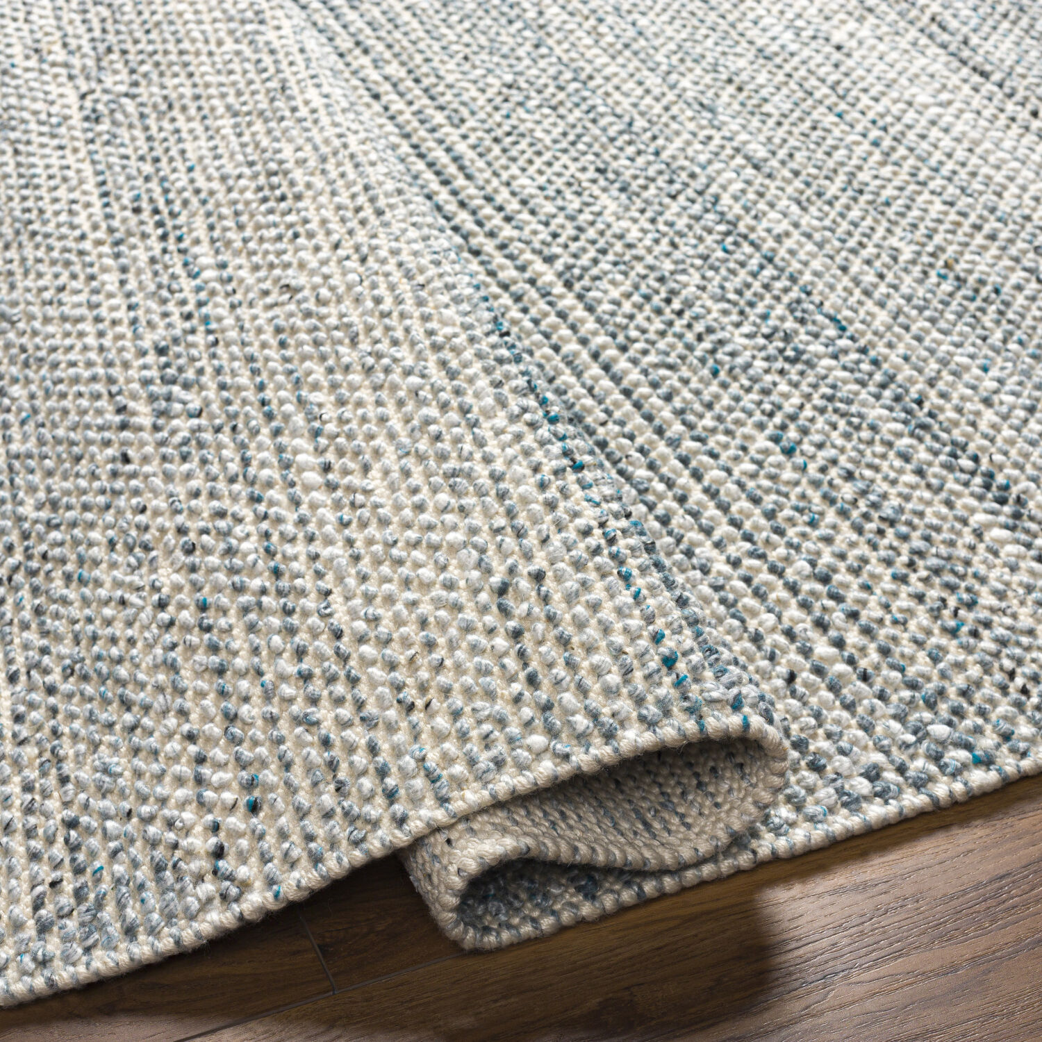 Reika 144 X 108 inch Bright Blue Rug, Rectangle