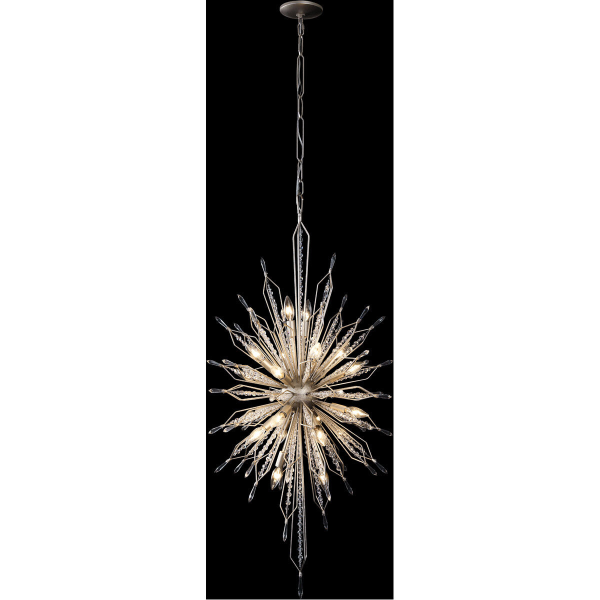 Orbital 20 Light 24 inch Gold Dust Pendant Ceiling Light