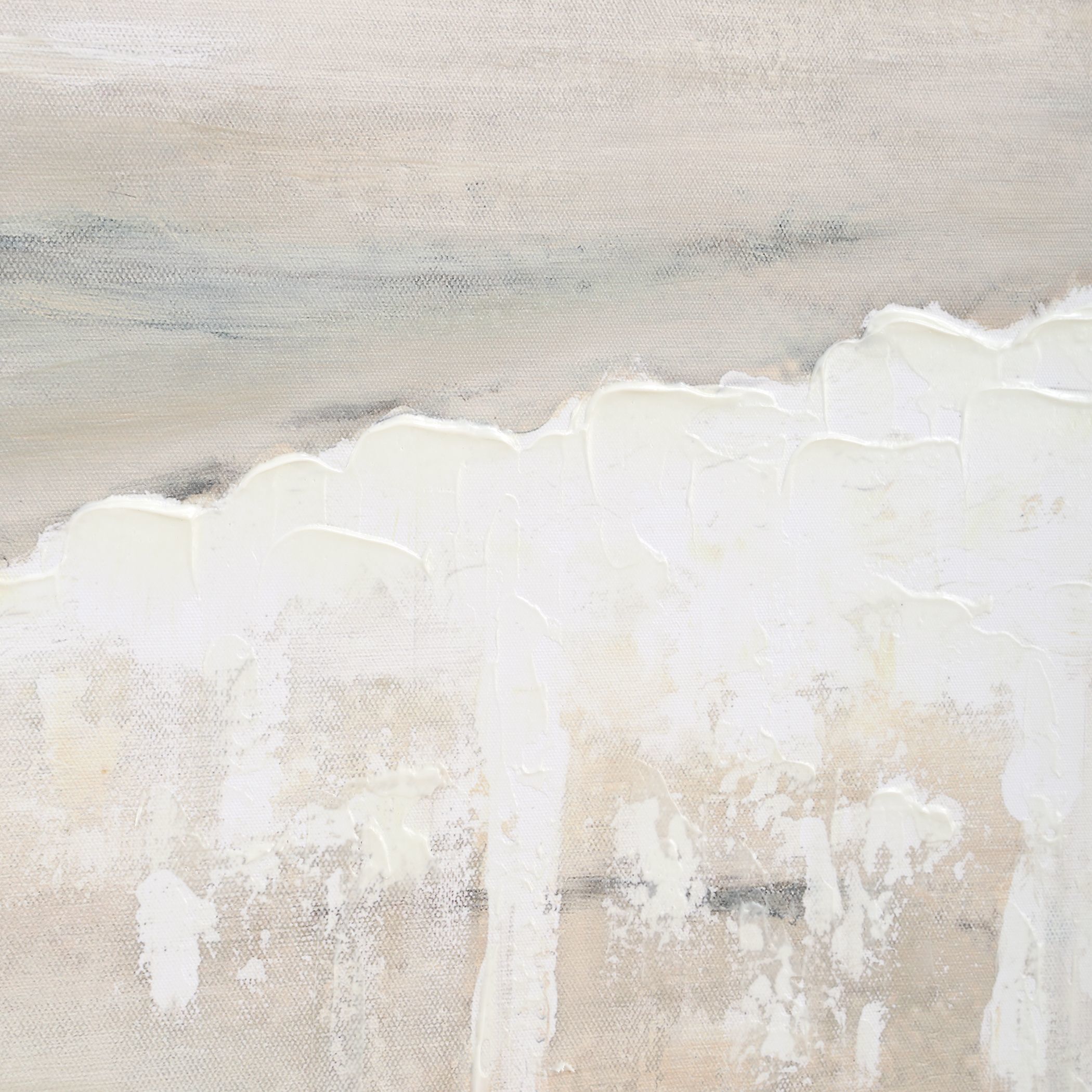 Gravity 72 X 72 inch Abstract Landscape Art