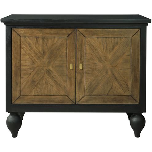 Piedmont Harvest Brown with Kettle Black Cabinet