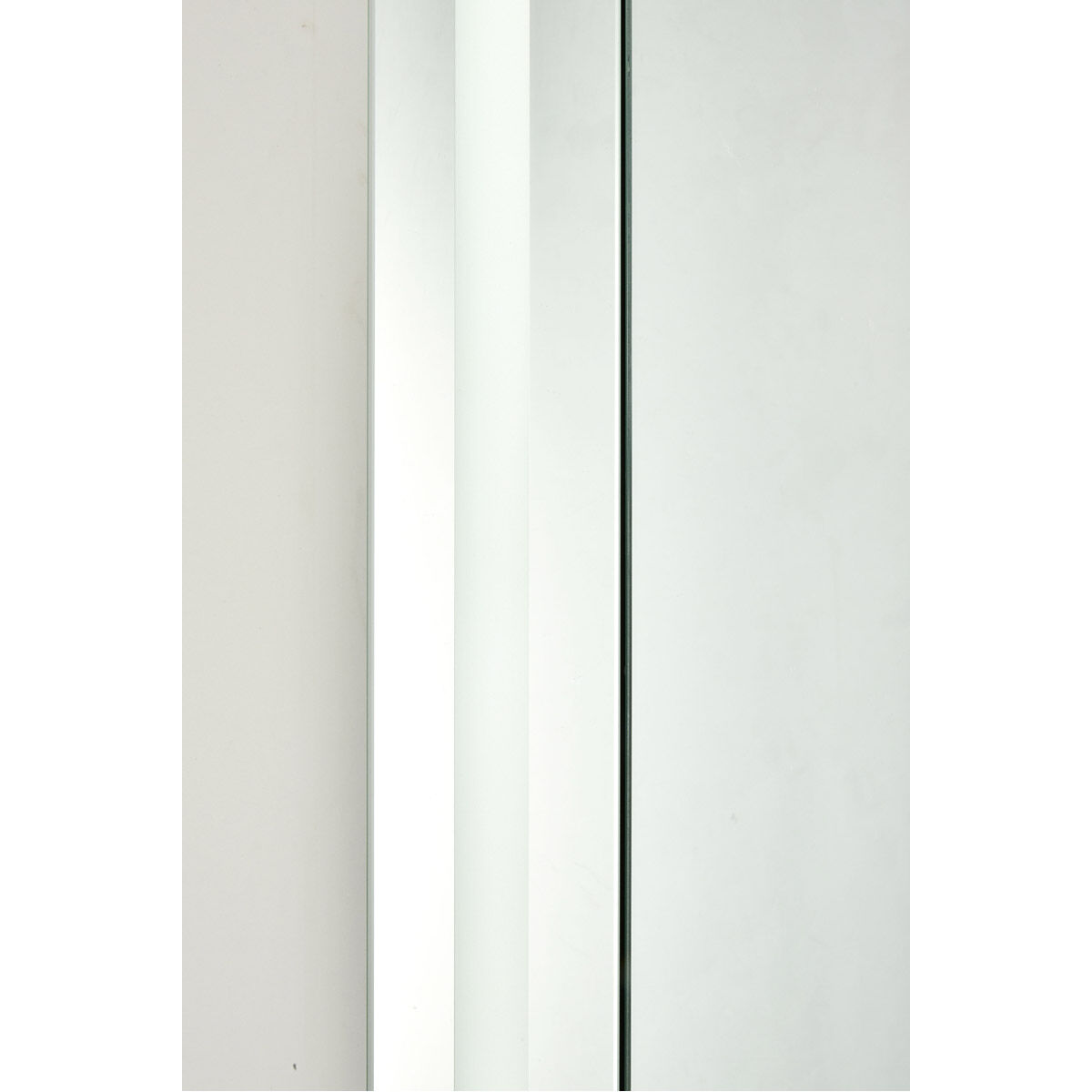 Elixir Silver Lighted Mirror Cabinet