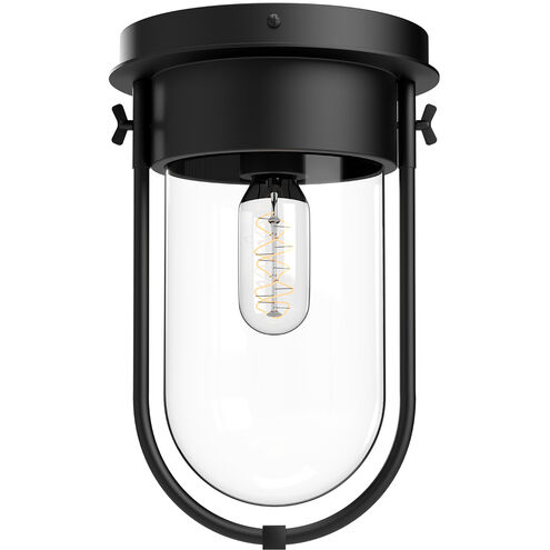 Alora Mood Cyrus 1 Light 7.5 inch Matte Black Flush Mount Ceiling Light
