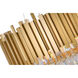 Canada 12 Light 28 inch Gold Chandelier Ceiling Light