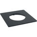 M2 Black Square Trim Ring, Square