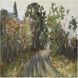 Back Road Green Wall Art