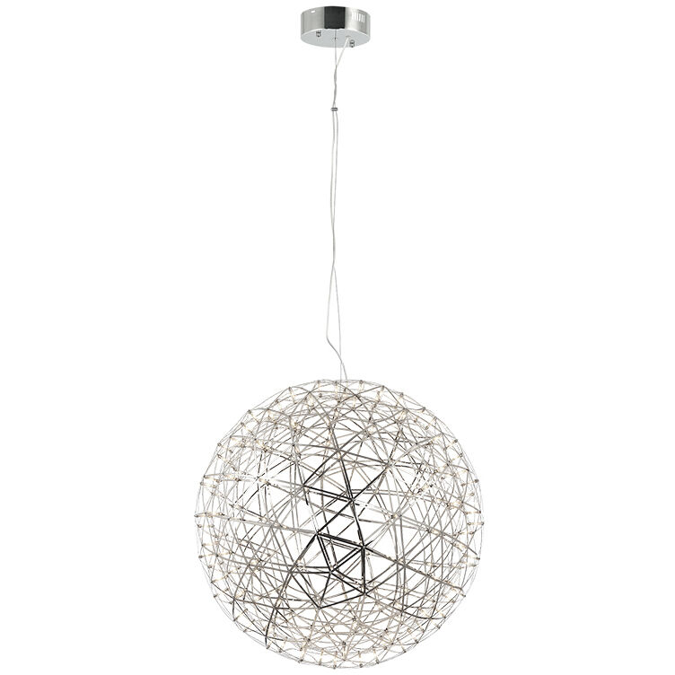 Manhattan LED 37 inch Chrome Chandelier Ceiling Light