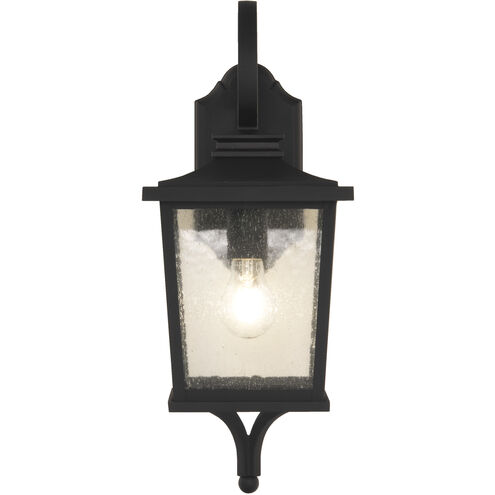 Tillman 1 Light 19 inch Textured Black Outdoor Wall Mount in Textured Matte Black