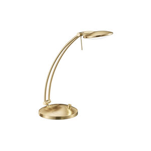 Dessau 14 inch 5 watt Brass-Matte Desk Lamp Portable Light