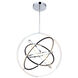 Trilogy LED 32 inch Polished Nickel Pendant Ceiling Light