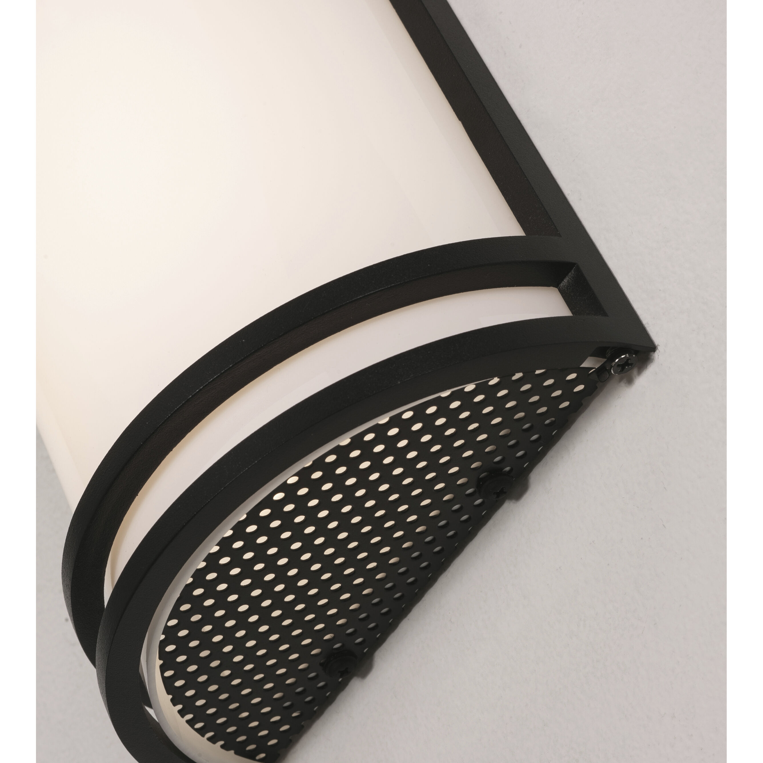 Elston LED 24 inch Black Outdoor Wall Sconce